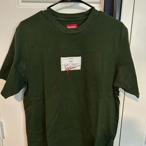Supreme Forrest  Green T-Shirt
